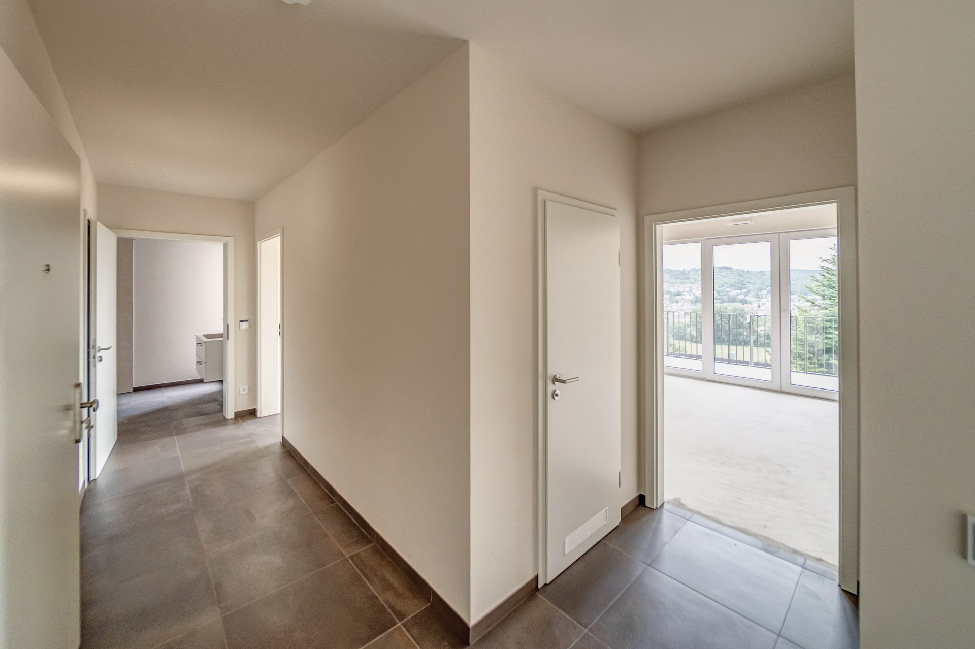 Blick ins Schlafzimmer