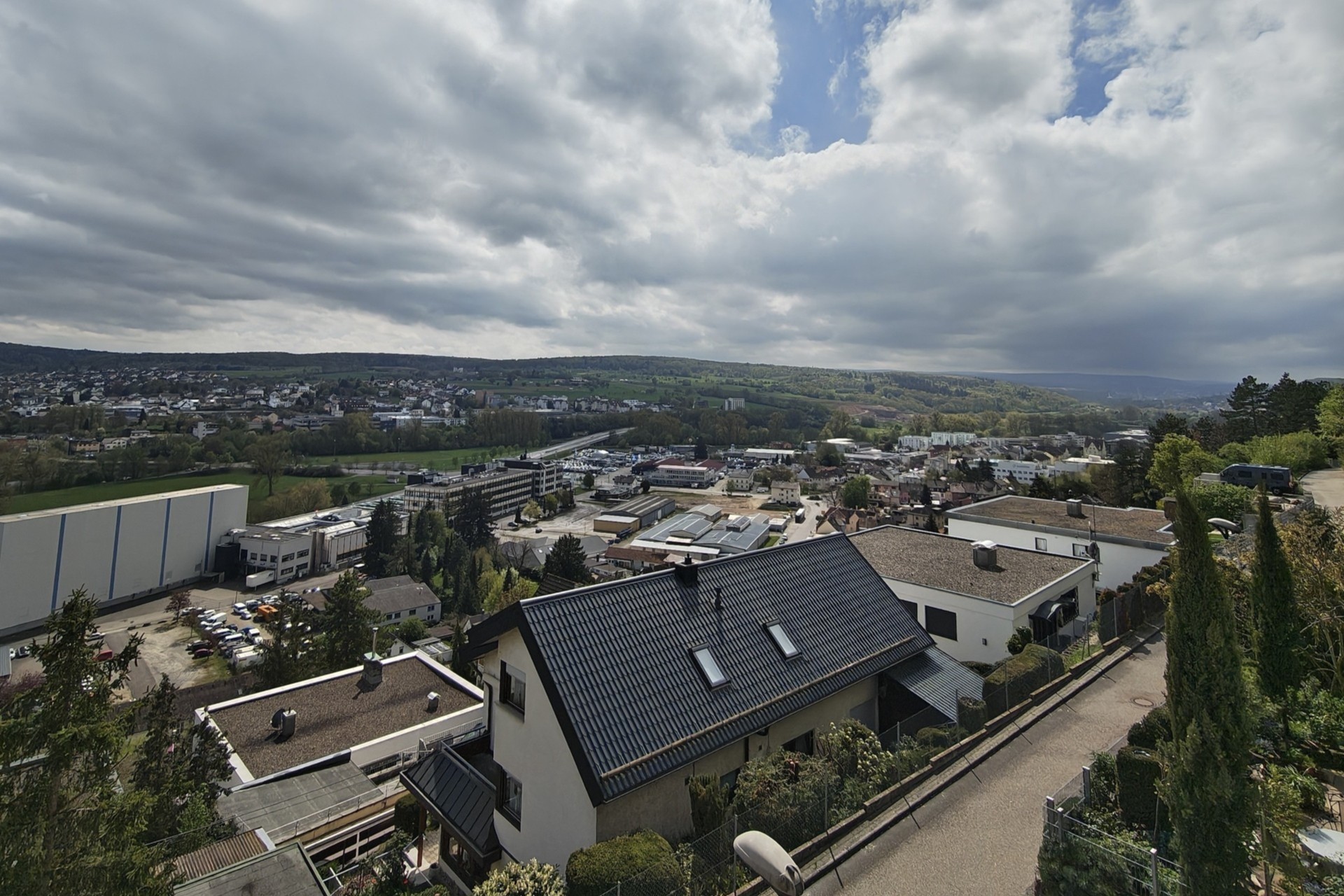 Ausblick Balkon