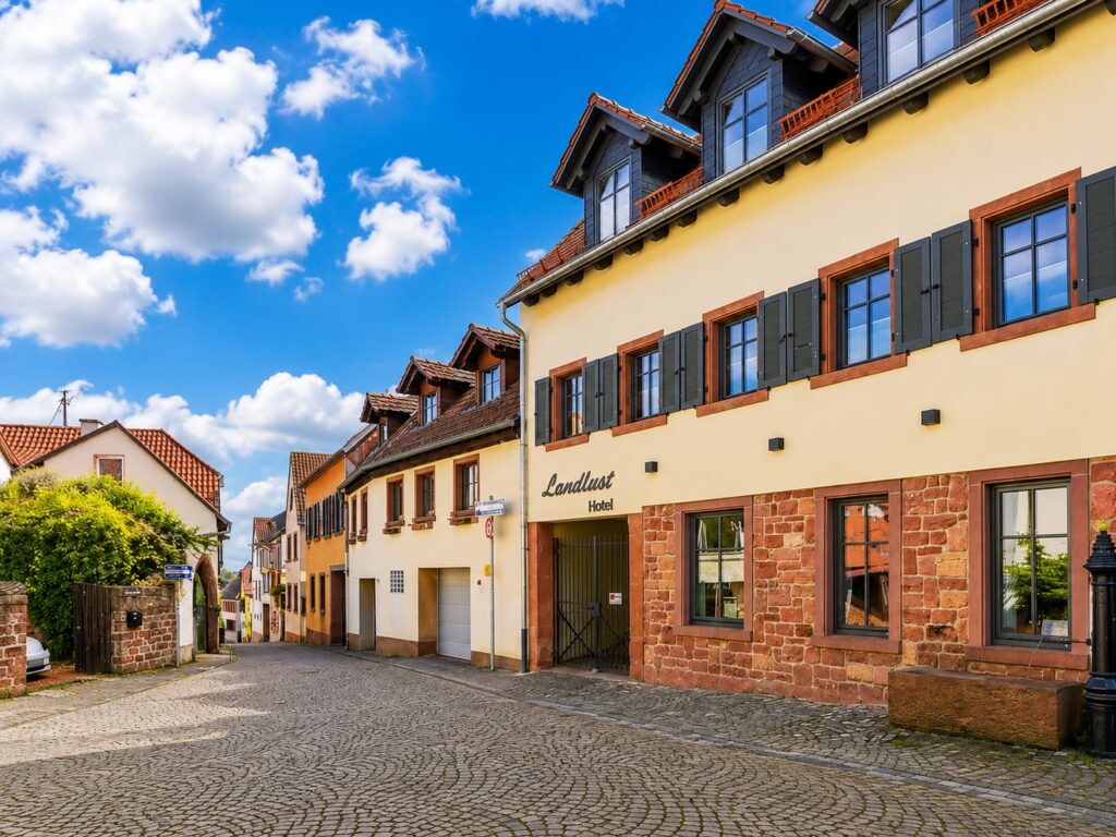 Außenansicht Hotel Landlust