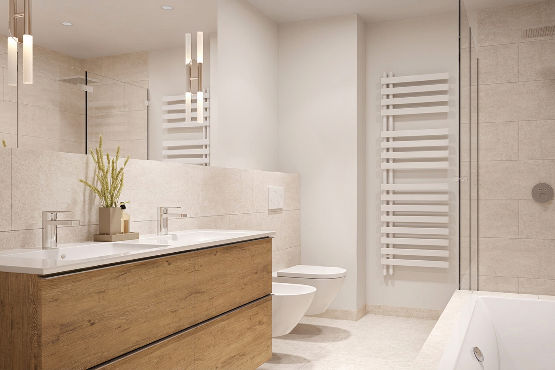 Badezimmer Ebene 1